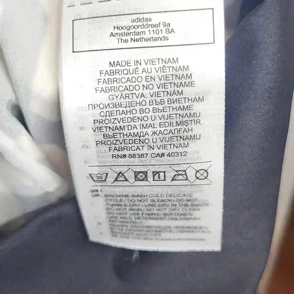 Adidas Women's Believe This Printed High-Rise‎ Leggings Size XS Black White - Picture 11 of 11